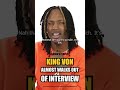 Capture de la vidéo King Von Was About To Storm Out Of This Interview 😂🏅💯 #Kingvon #Hiphop #Interview #Lildurk