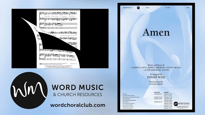 Amen | Arranged by David Wise and Orchestrated by ...