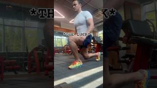 If only it was Luck ?.  workout fitness legday workoutmotivation fitnessmotivation shorts