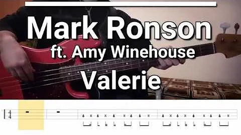 Mark Ronson - Valerie (feat. Amy Winehouse)(Bass C...