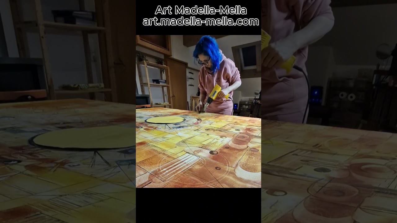 Encaustic Art- Ein Bild ensteht der 19.Tag