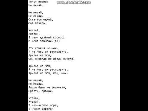 Песня не мешайте жить. Текст песни Улетай. Не мешай слова песни. Текст песни НБА. Не мешай текст песни NBA.