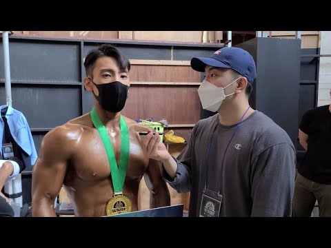2021 하반기 WNBF 내추럴, 피지크 Overall 정봉길 선수 인터뷰