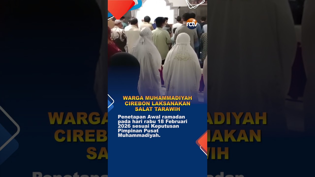 WARGA MUHAMMADIYAH CIREBON LAKSANAKAN SALAT TARAWIH