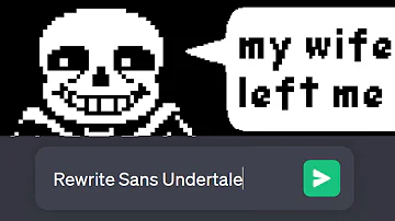 Undertale, but it's written by an AI...