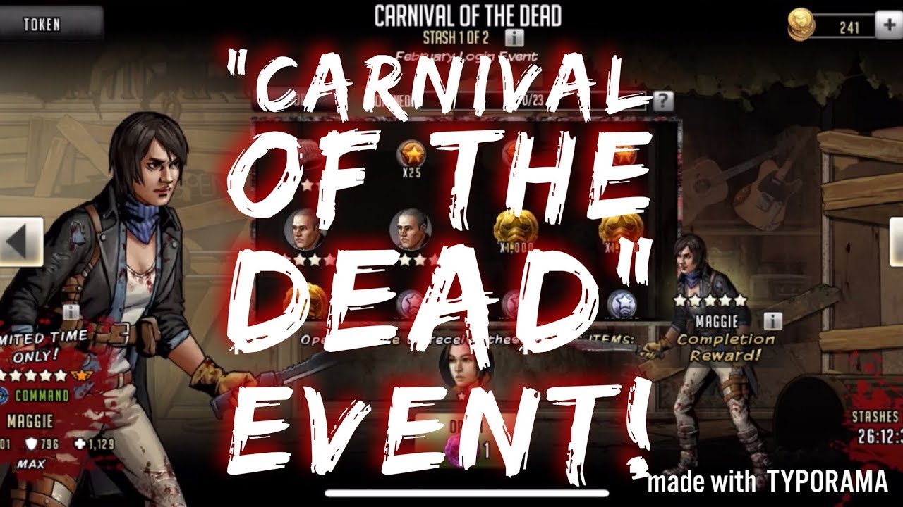 TWD RTS: Carnival Of The Dead Event!