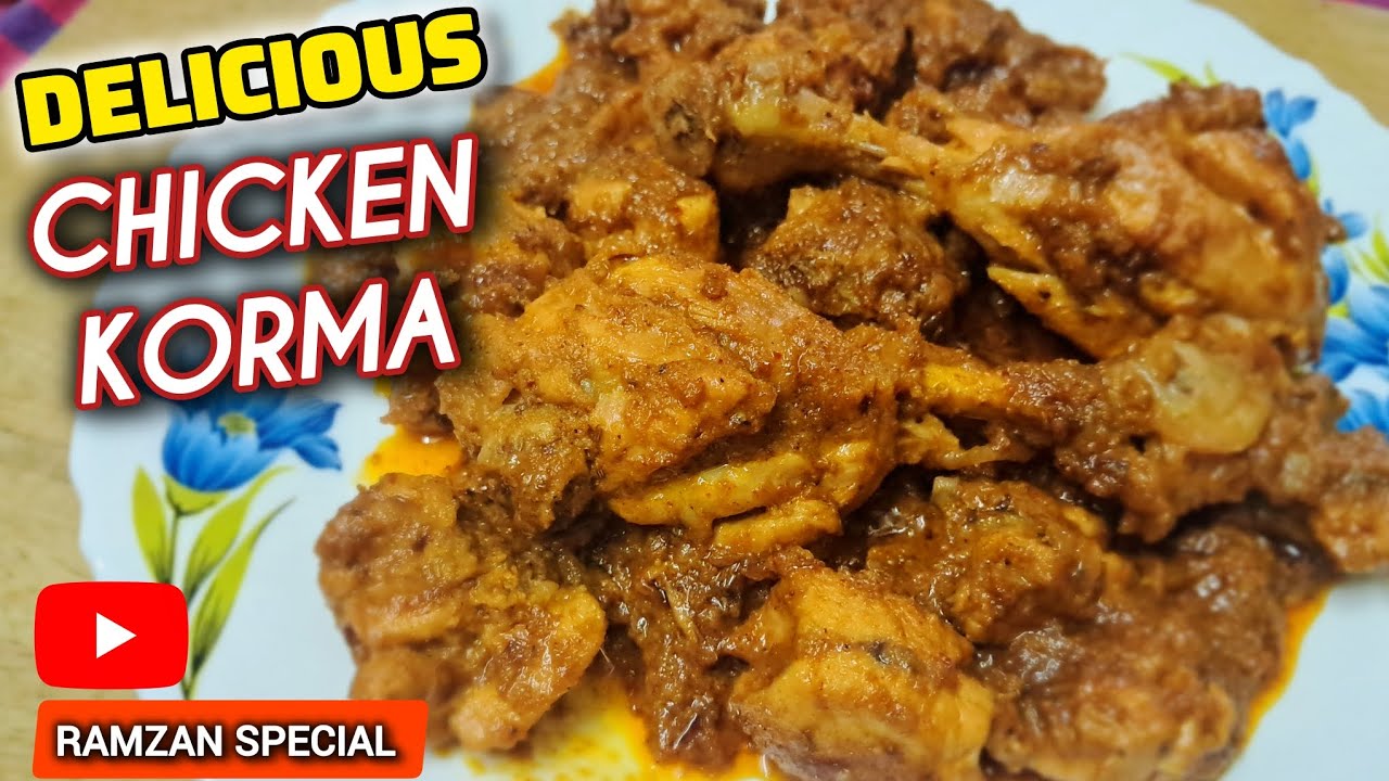 दिल्ली का मशहूर बावर्ची वाला चिकन कोरमा| Delhi Famous Chicken Korma | Dawat Special Chicken Korma