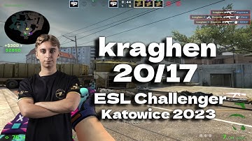 CSGO POV ECSTATIC kraghen (20/17) vs paiN (OVERPASS) @ ESL Challenger Katowice 2023