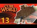 [13] Named Minotaur Bosses! Quest For Powerful Gear! (Cube World Gameplay)