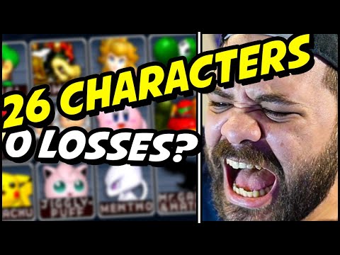 WINNING WITH EVERY SMASH CHARACTER IN A ROW