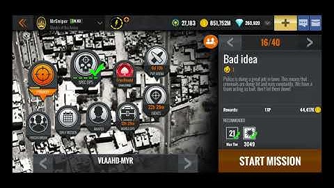 SNIPER 3D ASSASSIN - BAD IDEA 16/40 VLAAHD-MYR - PRIMARY