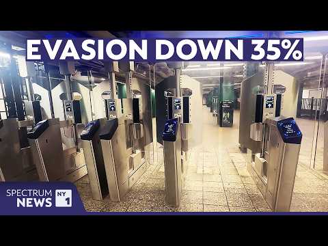 The MTA says its new fare gates are working