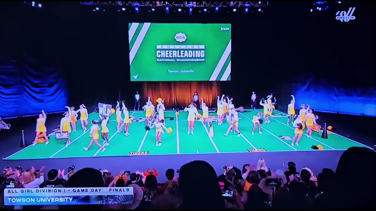Towson University UCA Nationals 2026: All Girl D1 Gameday Cheer Finals