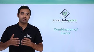 Class 11th – Combination of Errors | Units and Dimensions | Tutorials Point