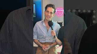 DAMIANO DAVID CANTANDO EN ESPAÑOL 🥹 #damianodavid #maneskin #shorts