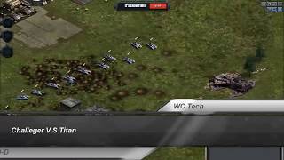 War Commander-Challenger Customize VS Titan