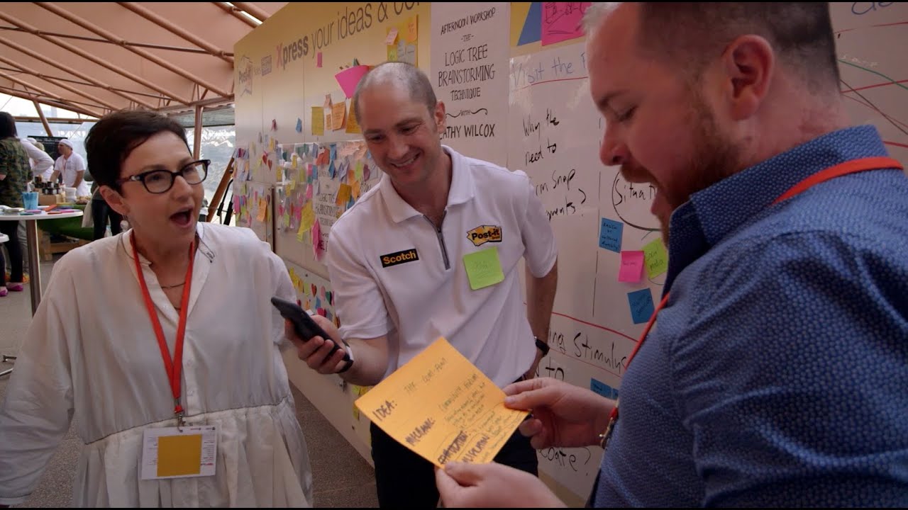 Post-it® with Michael Biercuk and Cathy Wilcox | TEDxSydney 2016