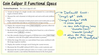 NI Vision: Step 2: Interpret Specifications