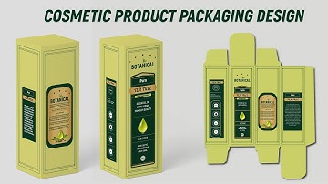 How to Create Tea Tree Oil Label Design in Illustrator Full Guidance with Step by Step Explanation