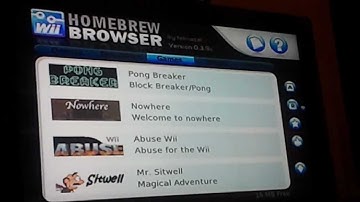 Wii Homebrew Browser