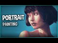 PORTRAIT DIGITAL PAINTING PROCESS