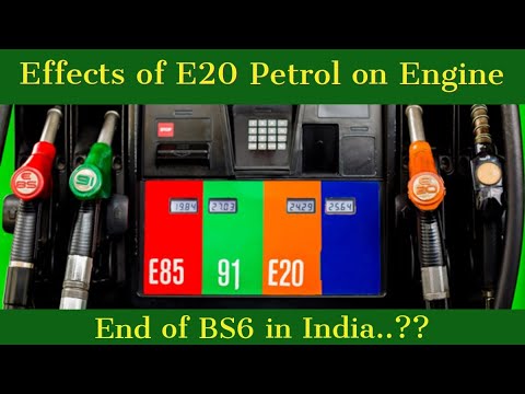 Effects of E20 Petrol in Cars Bikes and Scooters | What is BS6 Phase 2 ...