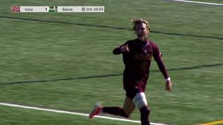 Iona Men’s Soccer vs. Siena (10/5/19)