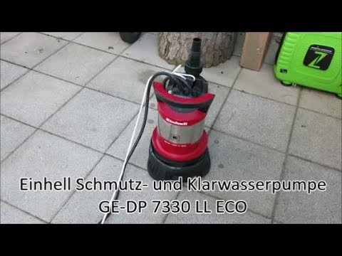 Einhell Tauchpumpe GC-SP 2768 (270 W, max. 6.800 l-Std., bis zu 5 mm  Partikelgröße, einstellbarer Schwimmschalter, inkl. Universalanschluss  Außengewinde und 90°-Winkel) Tauchpumpe: Tests, Infos & Preisvergleich