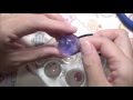 デザインシートを使った神秘なる宇宙の輝きUVレジン