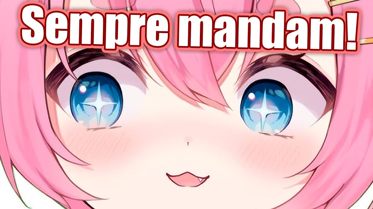 Chibi sobre os comentários Brasileiros que recebe no seu canal principal