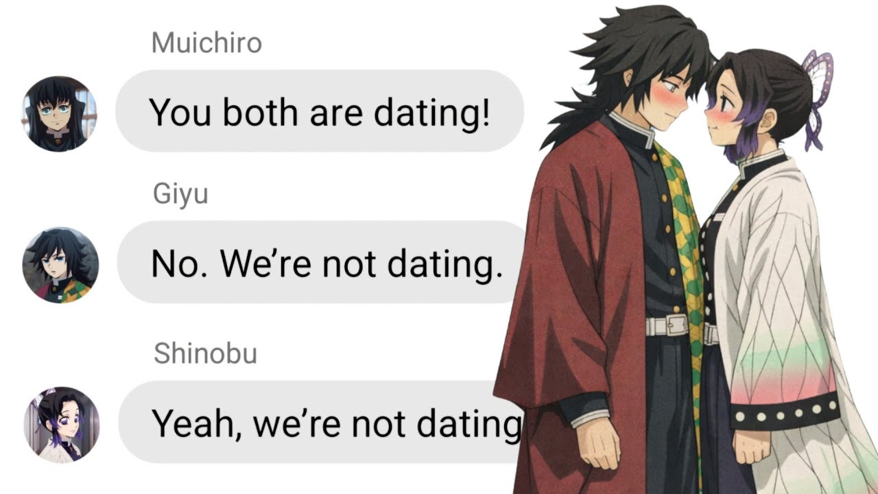 If Everyone Thought Giyu and Shinobu Are Dating