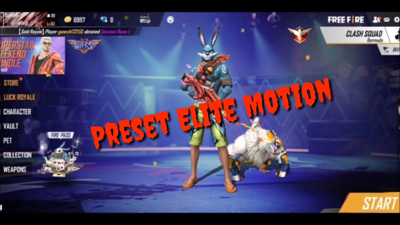 Preset Elite Motion// AGAIN// Prem Gamer  YouTube