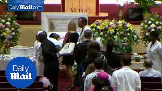 First funerals held for Charleston shooting victims - Daily Mail