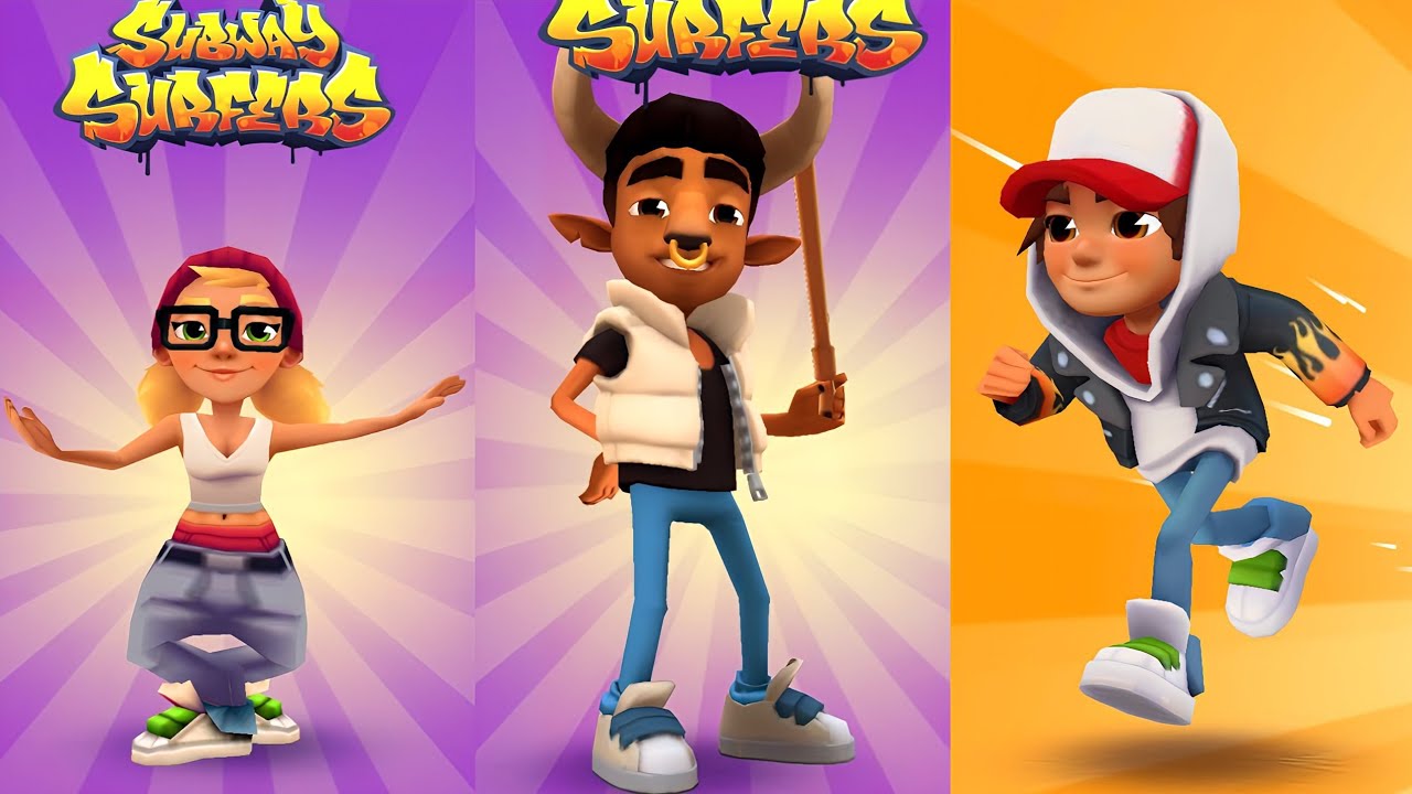 🚆 Subway Surfers: Tricky 🆚 Nikos 🆚 8 Ball Jake