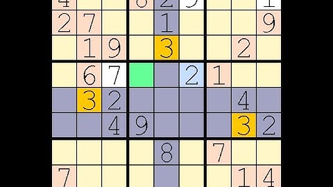 How to Solve Washington Times Sudoku Difficult  September 24, 2023