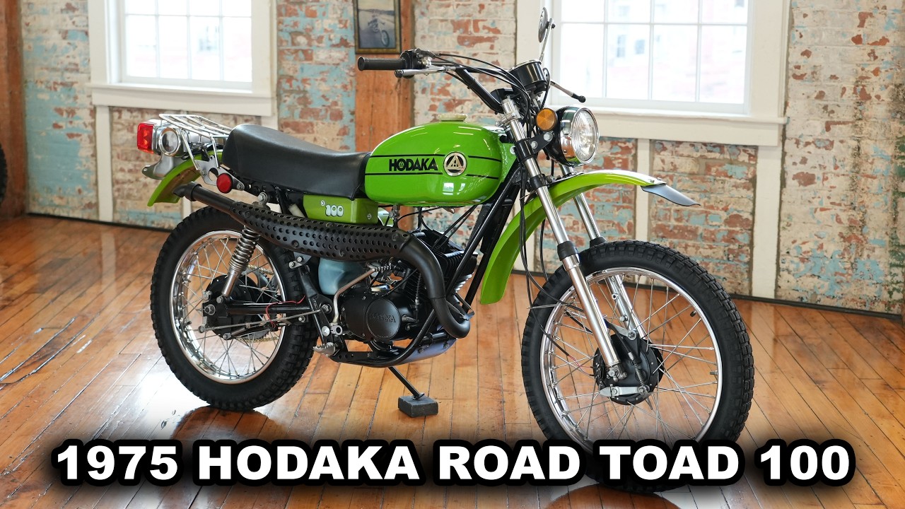 PRISTINE 1975 HODAKA ROAD TOAD 100 RESTORATION BY KAPLAN CYCLES
