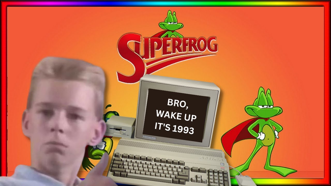 SUPERFROG Gameplay [PC] - YouTube