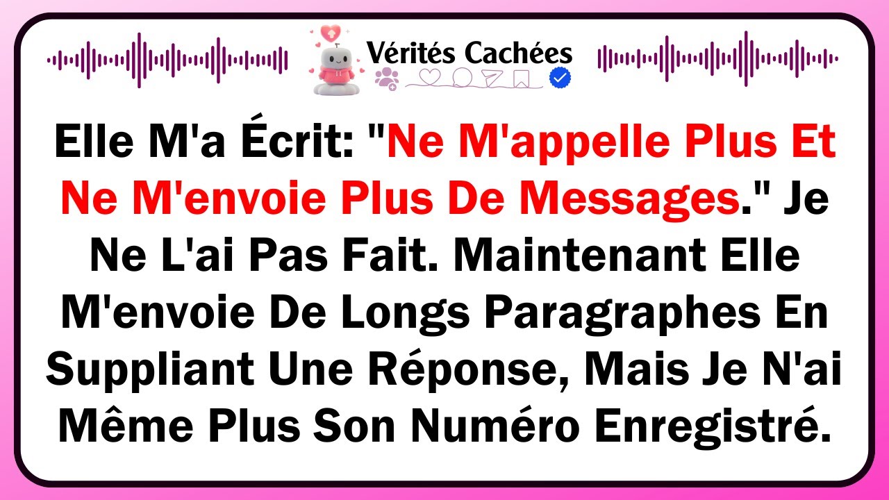 Elle M'a Écrit: 