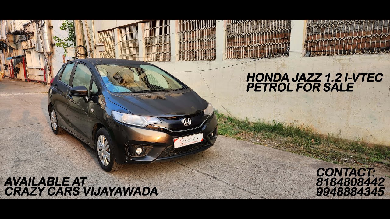 SECOND HAND HONDA JAZZ 1.2 IVTEC PETROL FOR SALE AT CRAZY CARS