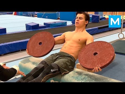 Hardest Gymnastics Workouts - William Broman | Muscle Madness