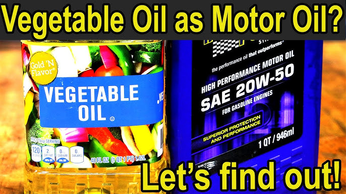 What Happens with Olive Oil as Motor Oil? Catastrophic Fail?