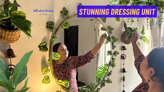 Elegant Vanity Corner Setup | Budget-Friendly Small Space Decor Ideas | The Blissful Diary screenshot 3