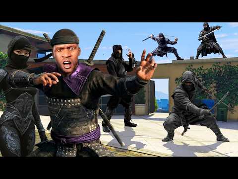 ФРАНКЛИН НИНДЗЯ БАНДАСЫНА КІРДІ (GTA V)
