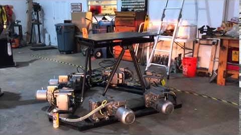 Model 710-6-2000 Six Axis (#6DOF) Motion Base - 2000 pound capacity