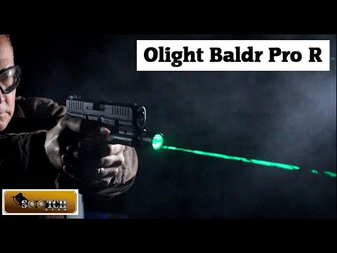 New Olight Baldr Pro R 1350 Lumen Weapon Light & Laser Review