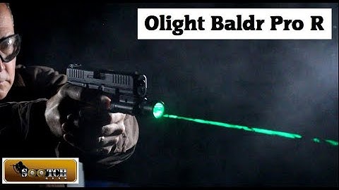 New Olight Baldr Pro R 1350 Lumen Weapon Light & Laser Review