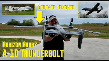 Horizon Hobby - A-10 Flights - Ordnance Removed