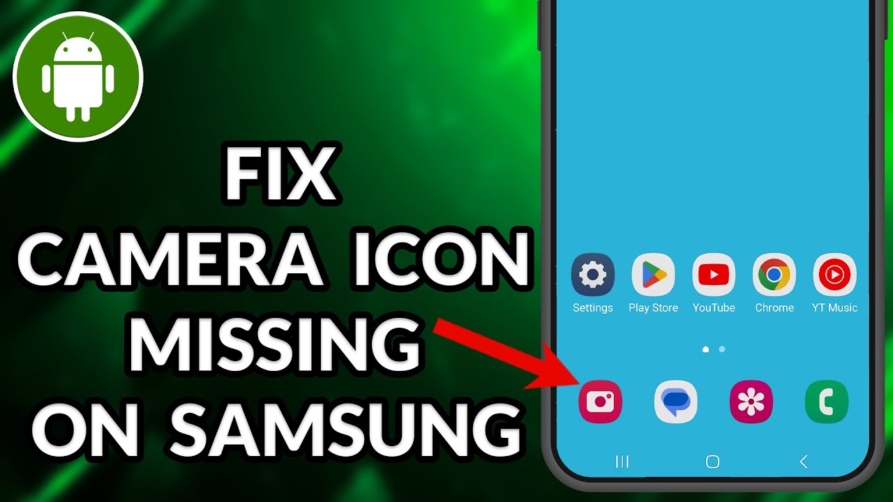 How To Fix Camera Icon Missing On Samsung YouTube