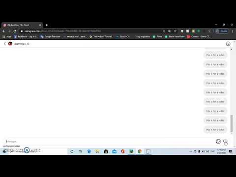 how to spam with python on IG(intsagram)