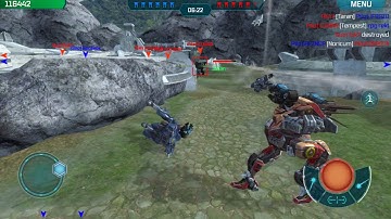 War Robots DEATHMATCH  - New heavy weapon in battle! - 20 May test server 2.9.0.327
